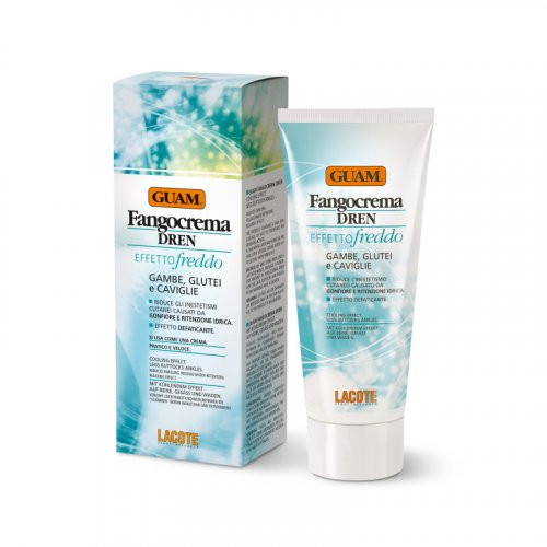 Guam Fangocrema Dren Effetto Freddo Anti-Cellulite Drainage Cream Drenaažikreem - külma toimega 200ml