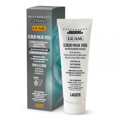 Guam Seatherapy Face Scrub Näomask ja koorija 3in1 75ml