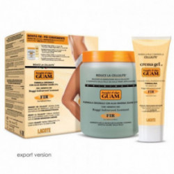 Guam Anti-cellulite Mud Mask + Firming Lifting Gel Anti-cellulite Kit Tselluliidi ravikomplekt Seatud