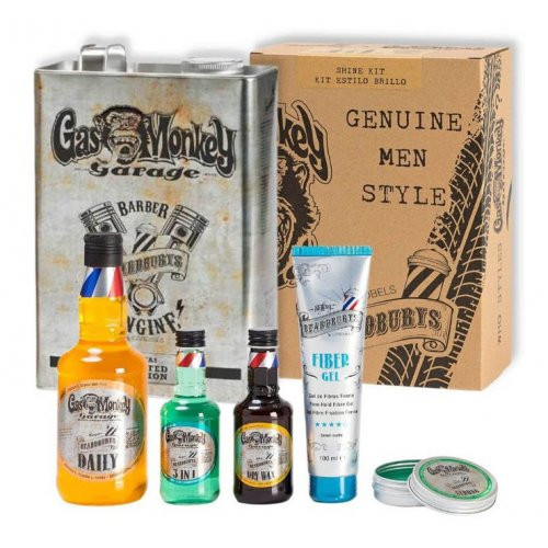 Beardburys Gas Monkey Glossy - Limited Edition Kit Juuksehooldus komplekt Kit