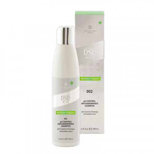 DSD de Luxe 002 PH Control Antiseborrheic Shampoo Peanahka tasakaalustav šampoon 200ml