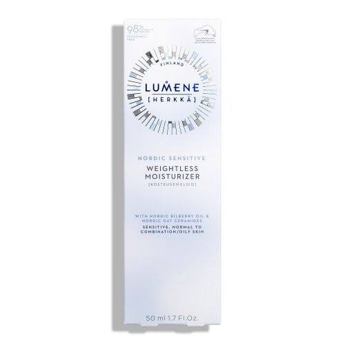 Lumene Nordic Sensitive [Herkkä] Weightless Moisturizer Kerge päevane näokreem 50ml