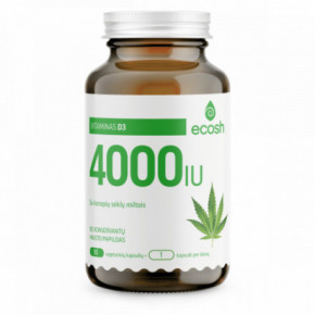 Ecosh Vitamin D3 4000IU D3-vitamiin