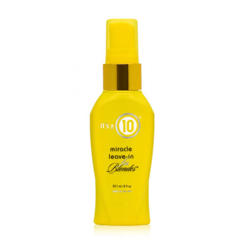 It's a 10 Haircare Miracle Leave-in Conditioner For Blondes Mitte loputatav restaureeriv vahend 59ml