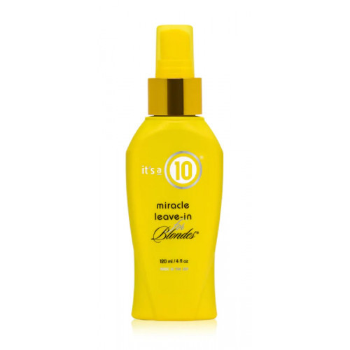 It's a 10 Haircare Miracle Leave-in Conditioner For Blondes Mitte loputatav restaureeriv vahend 59ml