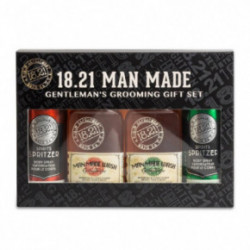 18.21 Man Made BHB Gift Set Sweet Tobacco & Spiced Vanilla Juuste- ja kehahoolduskomplekt meestele