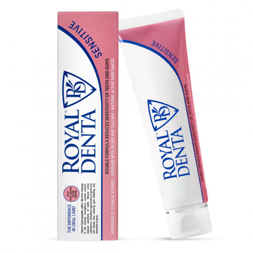 Royal Denta Toothpaste With Silver For Sensitive Teeth Hambapasta hõbedaga tundlikele hammastele 130 g