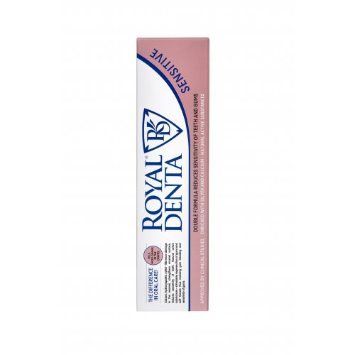 Royal Denta Toothpaste With Silver For Sensitive Teeth Hambapasta hõbedaga tundlikele hammastele 130 g