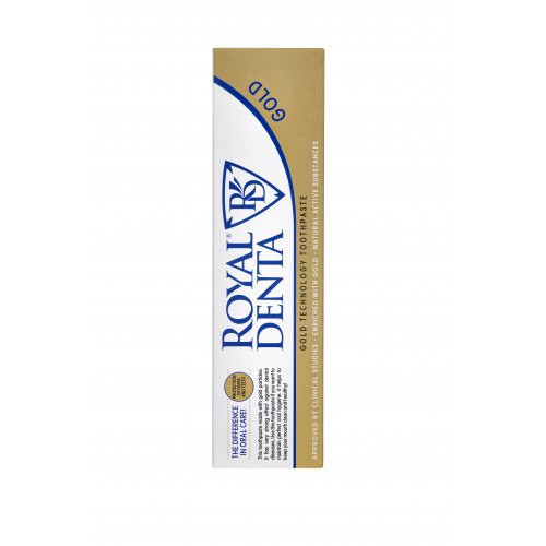 Royal Denta Toothpaste With Gold Fluoriidivaba kullaga hambapasta 130 g