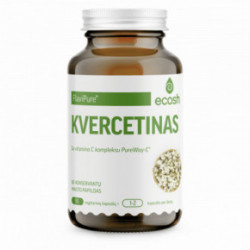 Ecosh Quercetin FlaviPure® With Vitamin C Complex Kvertsetiin FlaviPure koos C-vitamiini kompleksiga 40 kapsulit