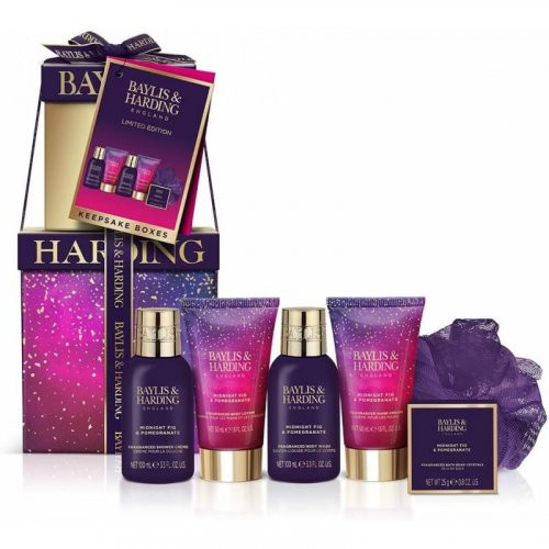 Baylis & Harding Midnight Fig & Pomegranate Luxury Pamper Present Gift Box Set Kinkekomplekt