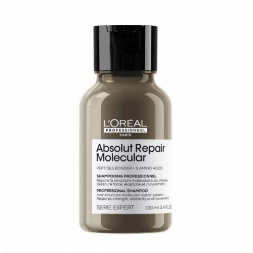 L'Oréal Professionnel Serie Expert Absolut Repair Molecular Šampoon kahjustatud juustele, mis parandab juukseid molekulaarsel tasandil 300ml