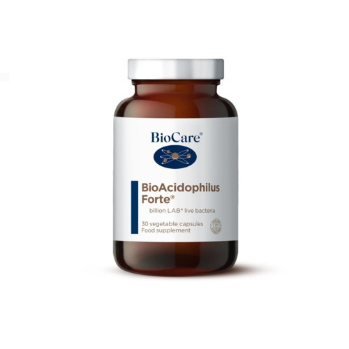 Biocare Acidophilus Forte Elusad bakterid seedimiseks 30 kapslit