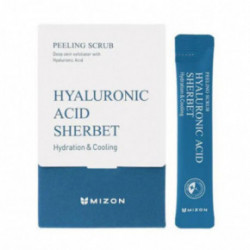 Mizon Hyaluronic Acid Sherbet Peeling Scrub Hüalurooni sisaldav näokoorija 40 x 5g