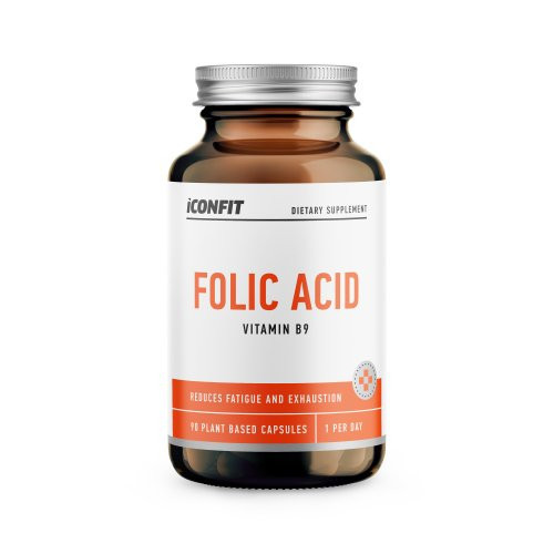 Iconfit Folic Acid Supplement Foolhape 90 kapslit