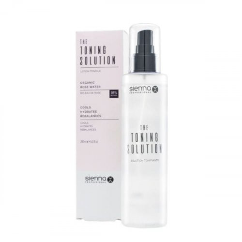 Sienna X The Toning Solution Näonahk roosiveega 200ml