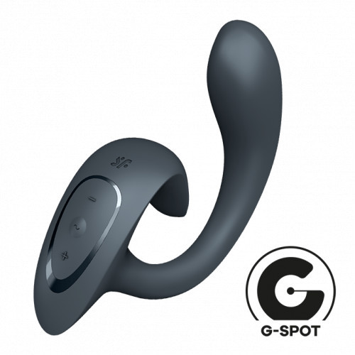 Satisfyer G for Goddess 1 Divine Pleasure G-punkti ja kliitori stimuleerimiseks Grey