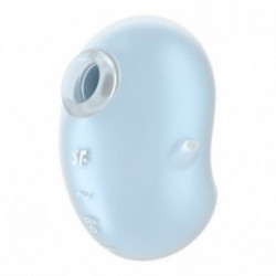 Satisfyer Cutie Ghost Double Air Pulse Vibrator Kliitori stimulaator Blue