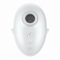 Satisfyer Cutie Ghost Double Air Pulse Vibrator Kliitori stimulaator Blue