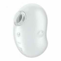Satisfyer Cutie Ghost Double Air Pulse Vibrator Kliitori stimulaator Blue