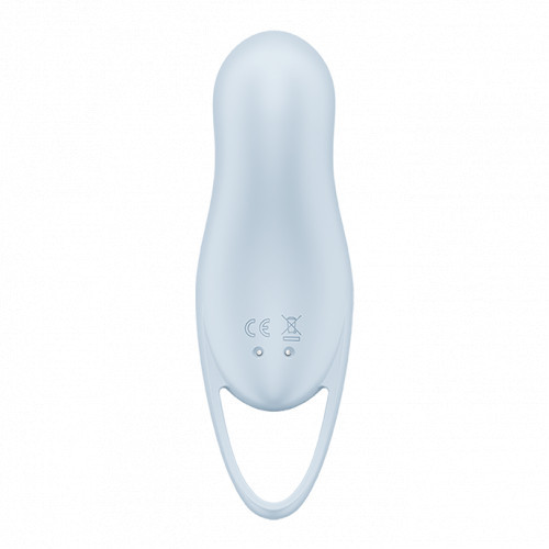 Satisfyer Pocket Pro 1 Double Air Pulse Vibrator Kliitori stimulaator Blue