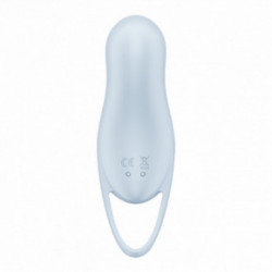 Satisfyer Pocket Pro 1 Double Air Pulse Vibrator Kliitori stimulaator Blue