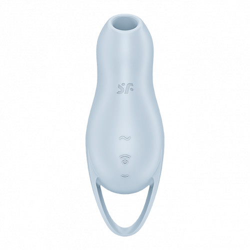 Satisfyer Pocket Pro 1 Double Air Pulse Vibrator Kliitori stimulaator Blue