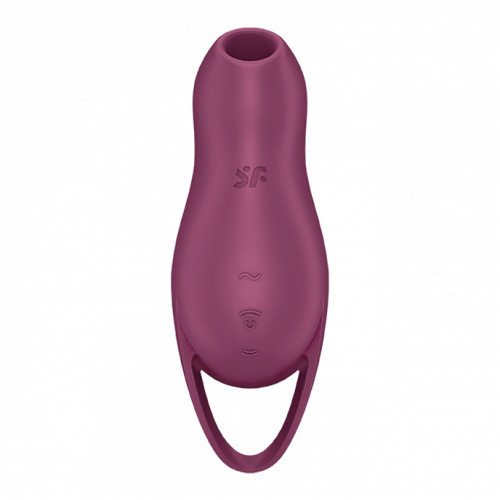 Satisfyer Pocket Pro 1 Double Air Pulse Vibrator Kliitori stimulaator Blue