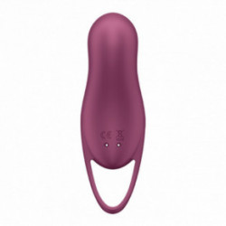 Satisfyer Pocket Pro 1 Double Air Pulse Vibrator Kliitori stimulaator Blue