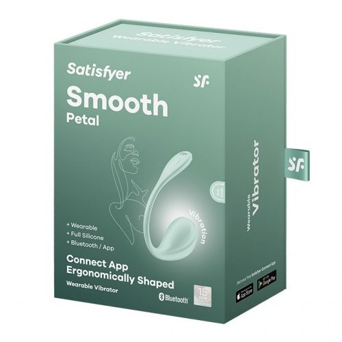 Satisfyer Smooth Petal Wearable Vibrator G-punkti vibraator Green