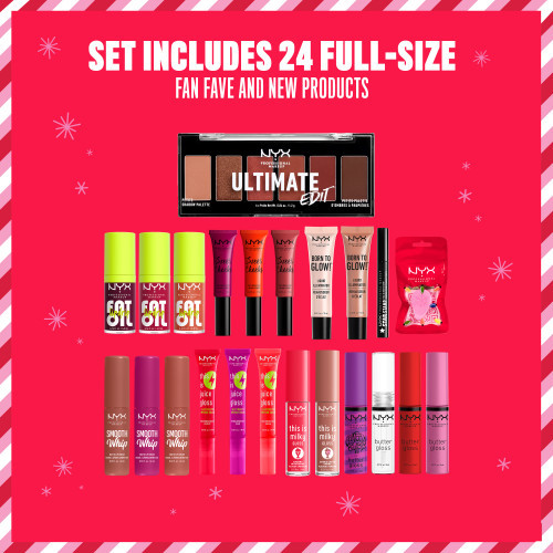 NYX Professional Makeup XMASS 24 Day Countdown Piiratud väljalaskega advendikalnder