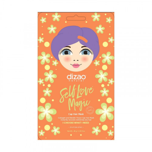 Dizao Collagen and Keratin Tissue Cap Hair Mask Juuksemask - müts 40g