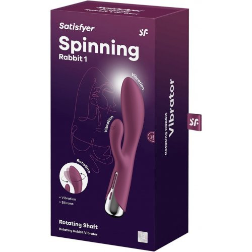 Satisfyer Spinning Rabbit 1 Küülik vibraator Purple