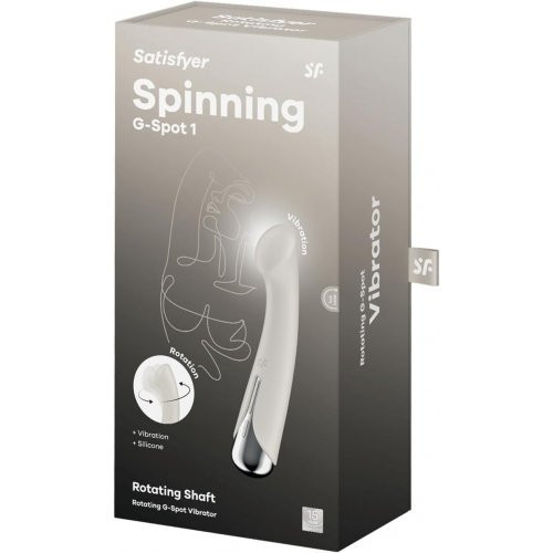 Satisfyer Spinning G-Spot 1 G-punkti vibraator White