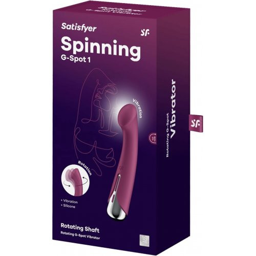 Satisfyer Spinning G-Spot 1 G-punkti vibraator White
