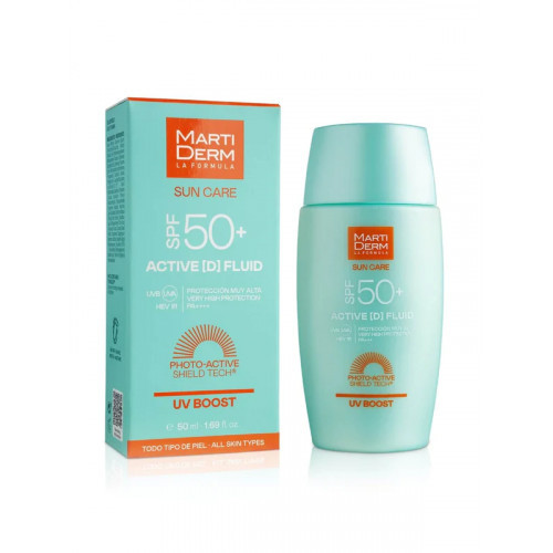 MartiDerm Active D Fluid SPF50+ Intensiivne vedel näo päikesekreem 50ml