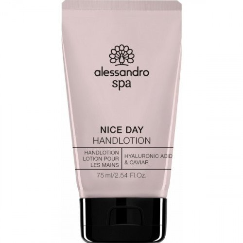 Alessandro Nice Day Hand Lotion Niiskust säilitav igapäevane kreem hüaluroonhappega 75ml