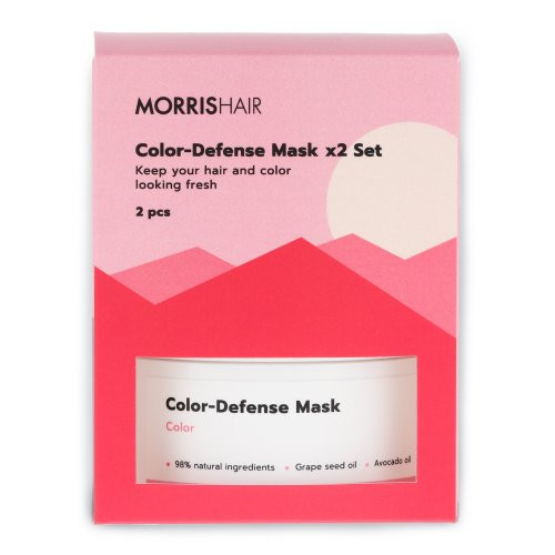 MorrisHair Color Defense Mask Duo Set Värvitud juuksemaskide komplekt