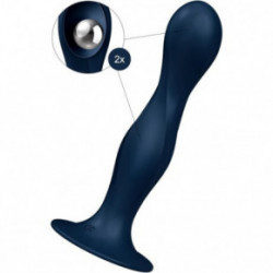 Satisfyer Double Ball-R Anaal- ja vaginaalne vibraator Blue
