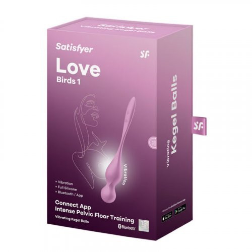 Satisfyer Love Birds 1 Vibreerivad vaginaalsed pallid Roosa