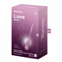 Satisfyer Love Birds 1 Vibreerivad vaginaalsed pallid Roosa