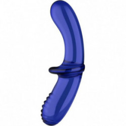Satisfyer Double Crystal Universaalne vibraator Transparent