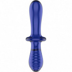Satisfyer Double Crystal Universaalne vibraator Transparent