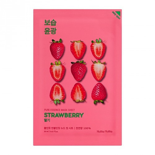 Holika Holika Pure Essence Mask Sheet Strawberry Näomask 20ml
