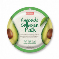 Purederm Avocado Collagen Mask Avokaadoekstraktiga näomask 18g