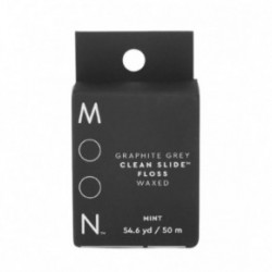 Moon Oral Care Graphite Grey Clean Slide Floss Hambavahede hambaniit 50m