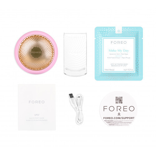 Foreo UFO 2 Power Mask Nutikas näomaski aktiveerija Pearl Pink