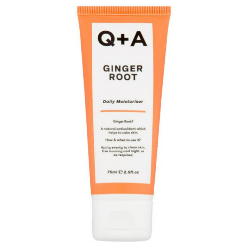 Q+A Ginger Root Daily Moisturiser Niisutav näokreem 75ml