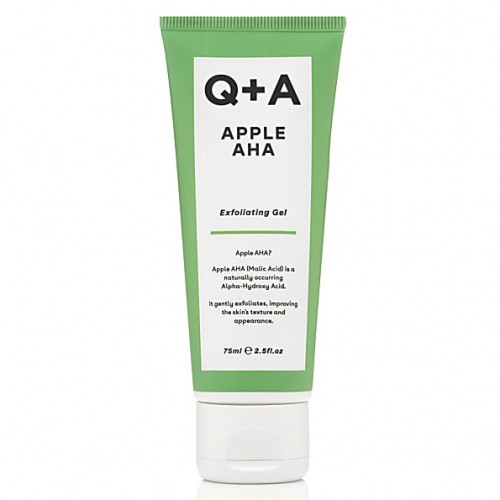 Q+A Apple AHA Exfoliating Gel Kooriv näogeel 75ml