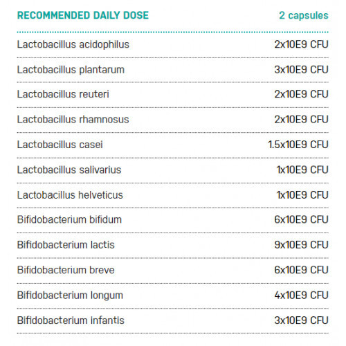 Ecosh Ecobiotic Lactic Acid Bacteria Piimhappebakterid 40 kapsulit